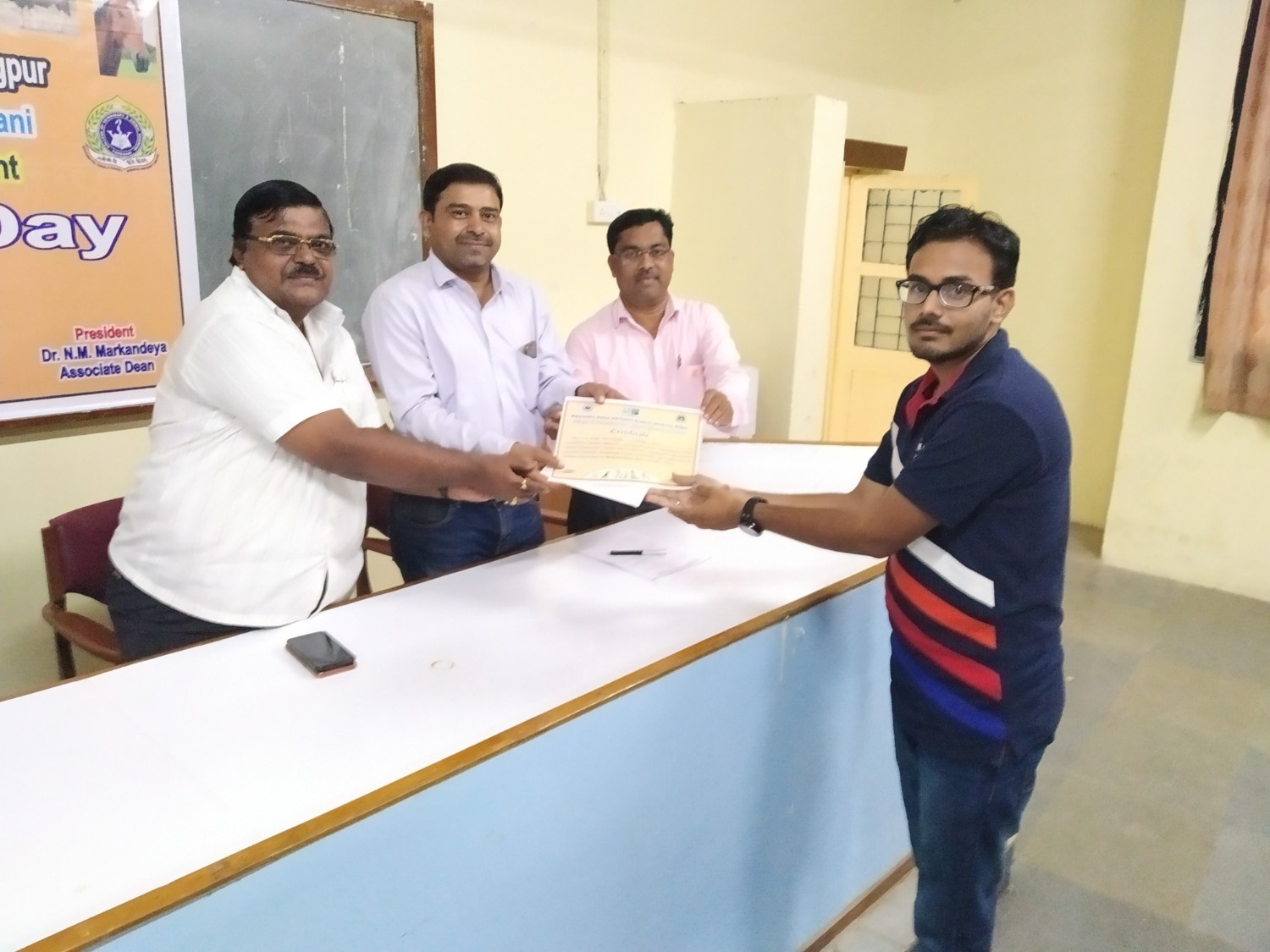 Ist Prize Winner Of Debate In World Animal Day